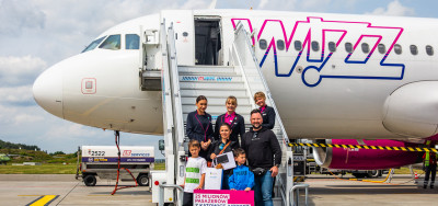25 Millionen Passagiere von Wizz Air am Katowice Airport