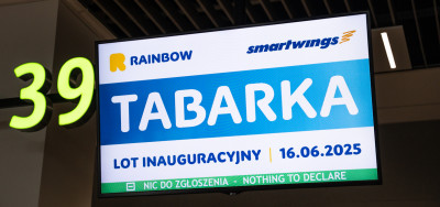 Wystartowały loty z Katowice Airport do Tabarki